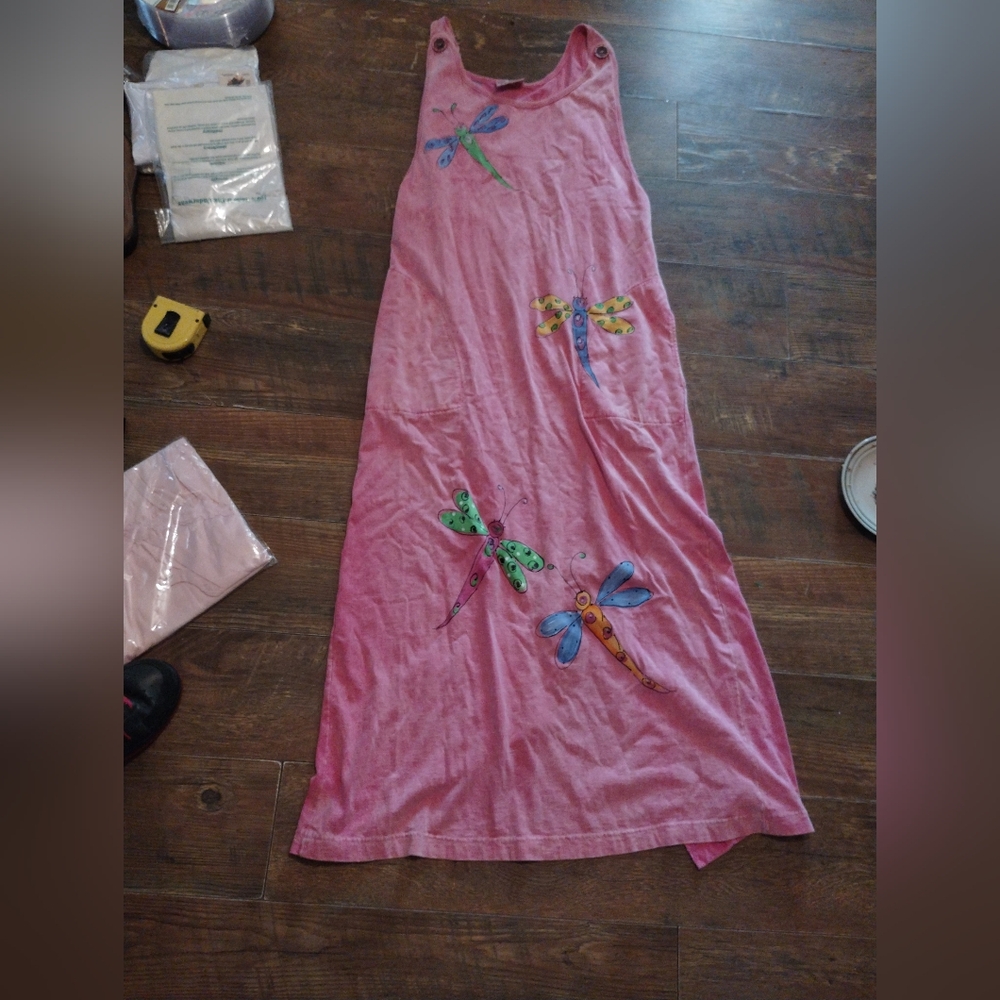 Liz & Jane Long Maxi Jumper Dress VINTAGE RARE